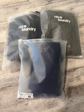 Nice Laundry Men’s Lounge Shorts (Set of 3 - navy, olive, black)